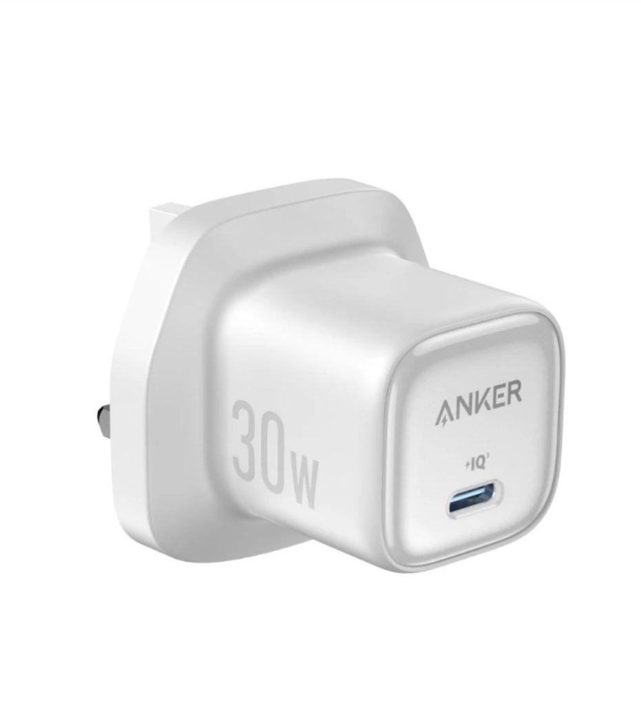 Anker Zolo Charger 30W, PD 3.0 - White